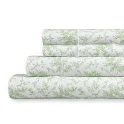 DRAPER JAMES RSVP™ Jardin Vines Sheet Set 6 DRAPER JAMES RSVP™ Jardin Vines Sheet Set -Bedding Shop 7086384 Green 1