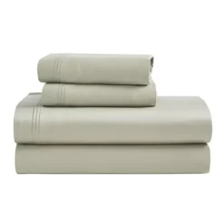 SUPERIOR Egyptian Cotton 1500 Thread Count Solid 4-pc Sheet Set -Bedding Shop 7106115 Sage