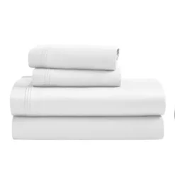SUPERIOR Egyptian Cotton 1500 Thread Count Solid 4-pc Sheet Set -Bedding Shop 7106115 White 1