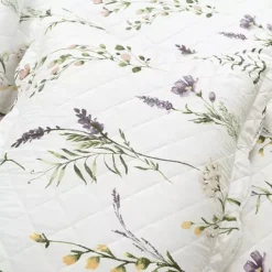 Lush Decor Watercolor Wildflower Scallop Edged Floral Quilt Set -Bedding Shop 7117512 ALT4