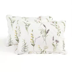 Lush Decor Watercolor Wildflower Scallop Edged Floral Quilt Set -Bedding Shop 7117512 ALT5