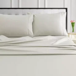 Tribeca Living 1000 Thread Count Sateen Extra Deep Pocket Sheet Set With Pillowcases 13 Tribeca Living 1000 Thread Count Sateen Extra Deep Pocket Sheet Set With Pillowcases -Bedding Shop 7123152 ALT2