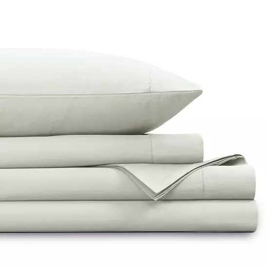 Tribeca Living 1000 Thread Count Sateen Extra Deep Pocket Sheet Set With Pillowcases 6 Tribeca Living 1000 Thread Count Sateen Extra Deep Pocket Sheet Set With Pillowcases - Image 6