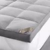 Hotel Laundry 4-in. Charcoal Infused Natural Down Top Mattress Topper