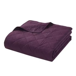 VCNY Home Lucy 3-Piece Pinsonic Diamond Microfiber Quilt Set -Bedding Shop 7170373 ALT3