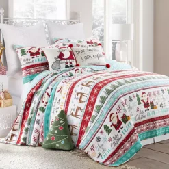 Levtex Home Ho Ho Holidays Quilt Set