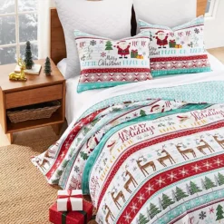 Levtex Home Ho Ho Holidays Quilt Set -Bedding Shop 7196227 ALT2