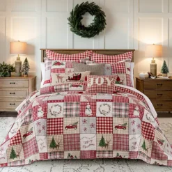 Levtex Home Home For Christmas Bedspread Set