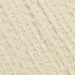 Lush Decor Haniya Solid Waffle Woven Cotton Textured Duvet Cover Set -Bedding Shop 7211849 ALT4