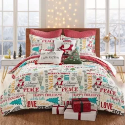 Levtex Home Santa Claus Lane Duvet Cover Set