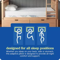 Sealy Dreamlife™ Shredded Foam Standard Pillow -Bedding Shop 7225609 ALT5