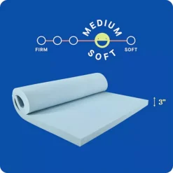 Sealy Dreamlife™ 3-in. Gel Memory Foam Mattress Topper -Bedding Shop 7225636 ALT3