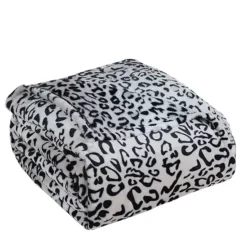 Home Soft Things Animal Print Flannel Fleece Blanket