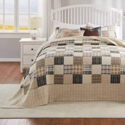 Greenland Home Fashions Oxford 3-pc. Bedspread Set With Shams -Bedding Shop 7251102 ALT2