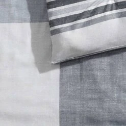 Eddie Bauer Oversized Plaid Grey Comforter Set -Bedding Shop 7265861 ALT4