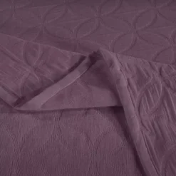 SUPERIOR Serenity Matelasse Weave Jacquard Celtic Circle Bedspread And Sham Set 22 SUPERIOR Serenity Matelasse Weave Jacquard Celtic Circle Bedspread And Sham Set -Bedding Shop 7270290 ALT7