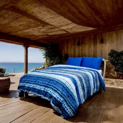 Etavonni Home Shibori Striped Duvet Cover Set With Shams -Bedding Shop 7274350 ALT4