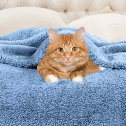 SUPERIOR Solid Fleece Medium Weight Ultra-Plush Throw Blanket -Bedding Shop 7287695 ALT3