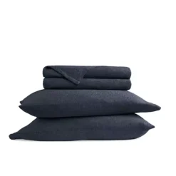 Home Collection Ultra Soft Cotton Jersey Sheet Set 23 Home Collection Ultra Soft Cotton Jersey Sheet Set -Bedding Shop 7330020 Navy