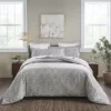 SUPERIOR Melange Flannel Cotton Two-Toned Textured Duvet Cover Set