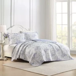 Laura Ashley Toile Delight Quilt Set -Bedding Shop 7359169 ALT5