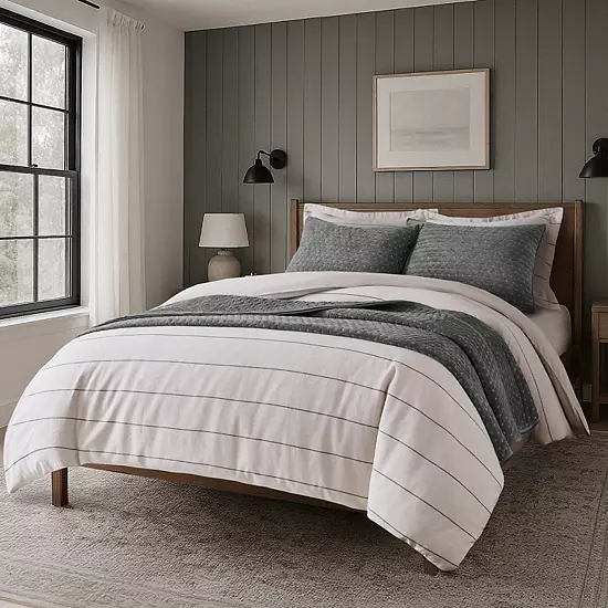 Levtex Home Velvet Stitch Quilt Set 4 Levtex Home Velvet Stitch Quilt Set - Image 4