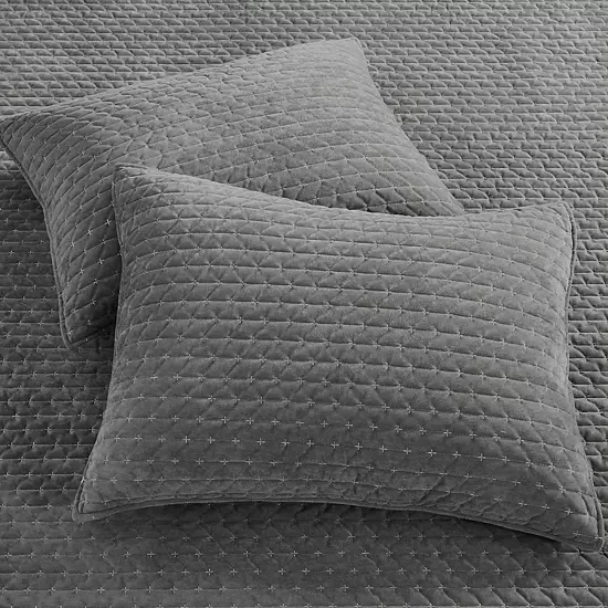 Levtex Home Velvet Stitch Quilt Set 5 Levtex Home Velvet Stitch Quilt Set - Image 5