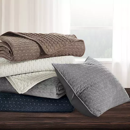 Levtex Home Velvet Stitch Quilt Set 6 Levtex Home Velvet Stitch Quilt Set - Image 6