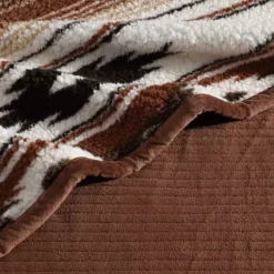 Wrangler Coyote Sands Print Throw Blanket -Bedding Shop 7379890 ALT3