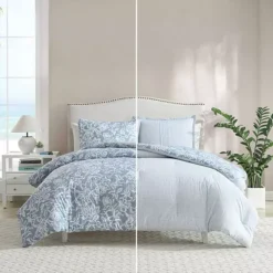 Nautica Seaside Floral Blue Comforter Set -Bedding Shop 7400464 ALT5