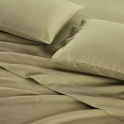 SUPERIOR Rome Brushed Flannel Cotton Deep Pocket Sheet Set -Bedding Shop 7437001 ALT3