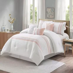 Nanshing Durango 7 Piece Stripe Comforter Set -Bedding Shop 7497224 ALT2