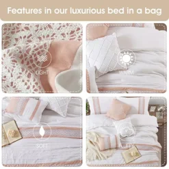 Nanshing Durango 7 Piece Stripe Comforter Set -Bedding Shop 7497224 ALT5