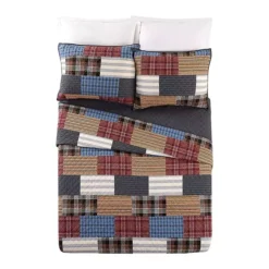 Modern Heirloom Cabin Quilt Set -Bedding Shop 7500071 ALT3