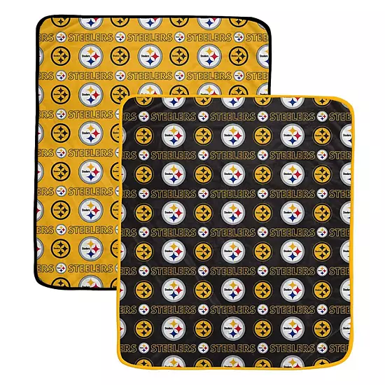 Pegasus Pittsburgh Steelers 60” X 70” Home & Away Two-Piece Blanket Set 1 Pegasus Pittsburgh Steelers 60” X 70” Home & Away Two-Piece Blanket Set