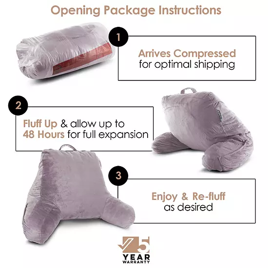 Nestl Medium Reading Pillow 2 Nestl Medium Reading Pillow - Image 2