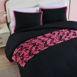 Betsey Johnson Signature Hotel Pink Comforter Set -Bedding Shop 7526665 ALT4