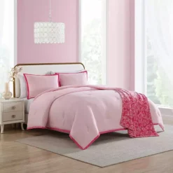 Betsey Johnson Signature Hotel Pink Comforter Set