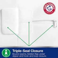 Arm & Hammer Eco Performance Zippered Mattress Protector -Bedding Shop 7529706 ALT4