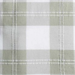 Eddie Bauer Mountain Embroidery Plaid Green King Comforter Set -Bedding Shop 7530450 ALT9