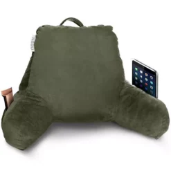 Nestl Large Reading Pillow -Bedding Shop 7533610 Olive Green