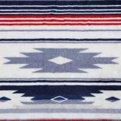 Wrangler Coyote Sands Blue Throw Blanket -Bedding Shop 7539287 ALT4