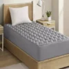 Sleep Philosophy Chevron Ultra Soft Waterproof Mattress Pad