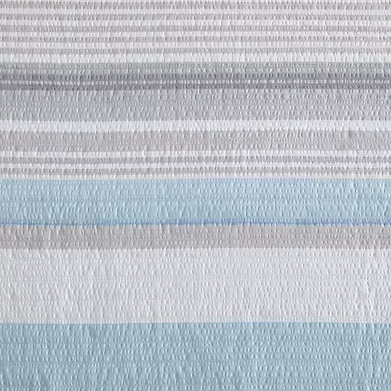 Beatrice Home Fashions Coralinn Stripe Quilt Set 6 Beatrice Home Fashions Coralinn Stripe Quilt Set - Image 6