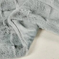 Home Soft Things Brick Textured Faux Fur Throw Blanket -Bedding Shop 7557534 ALT5