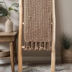 Home Soft Things Basket Weave Knitted Tassel Throw Blanket -Bedding Shop 7557688 ALT4