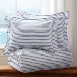 Levtex Home Tobago Stripe Blue Duvet Cover Set -Bedding Shop 7616862 ALT4