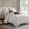 Levtex Home Leo Stripe Black Comforter Set