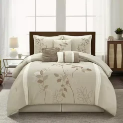Nanshing Anissa 7-pc. Floral Comforter Set