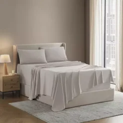 Hearth & Harbor 6 Piece Sheet Set - 21 Inch Deep Pocket Fitted Sheet -Bedding Shop 7650945 Linen